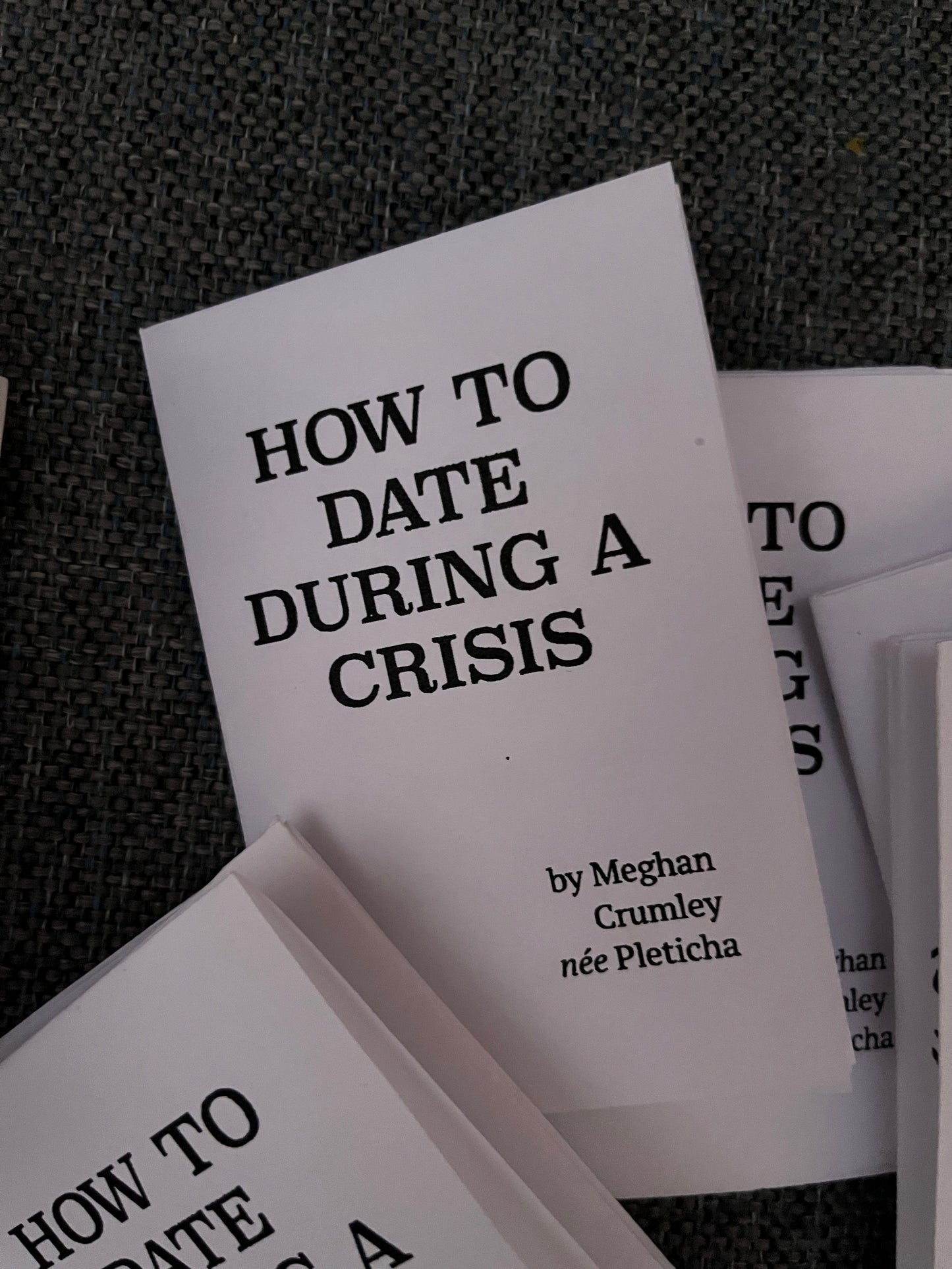 HOW TO DATE DURING A CRISIS (zine)
