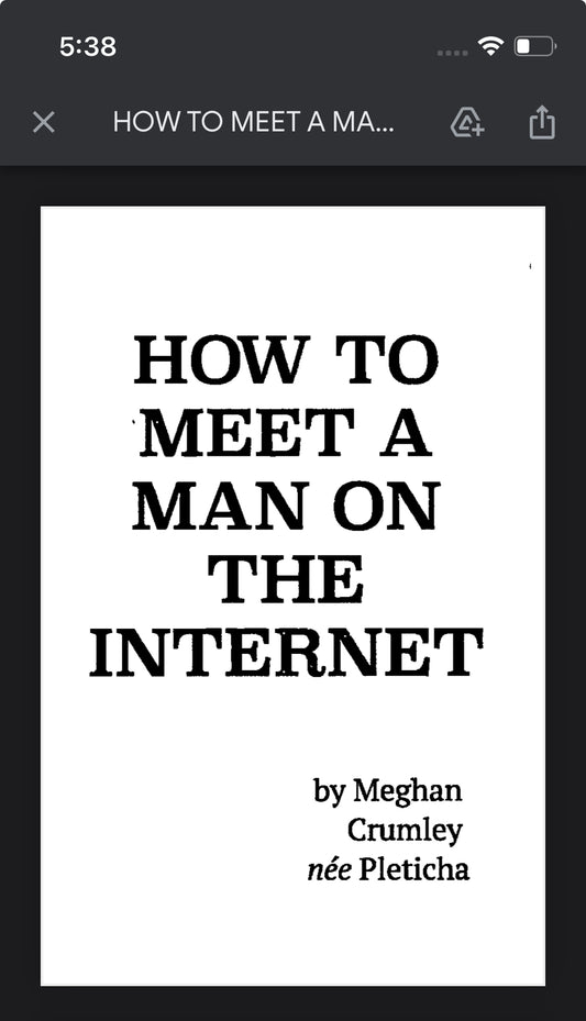 How to Meet a Man on the Internet (PDF)