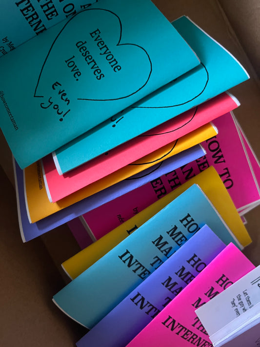 How to Meet a Man on the Internet (physical zine, AS-IS)