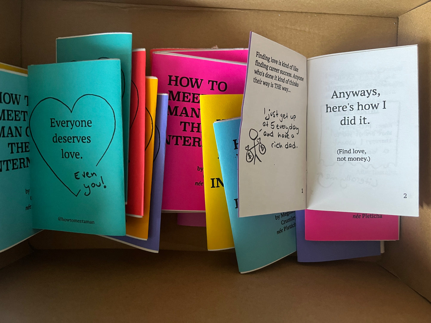 How to Meet a Man on the Internet (physical zine, AS-IS)